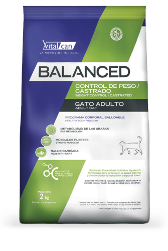 Виталкан Balanced Cat Weight Control / Castrated для стерилизованных кошек